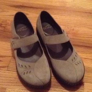 Dansko suede Mary Janes